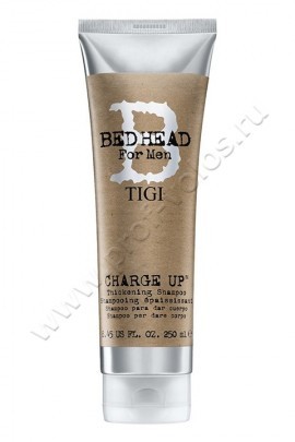 Tigi Bed Head For Men Charge Up Thickening Shampoo        250 ,       
