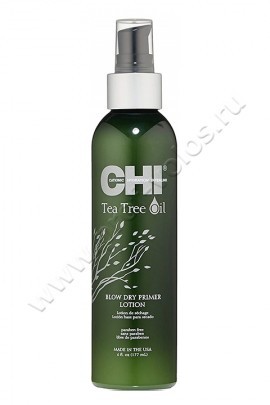 CHI Tea Tree Oil Blow Dry Primer Lotion      177 ,          ,   ,   ,     