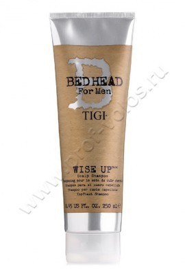 Tigi Bed Head For Men Wise Up Scalp Shampoo  -    250 ,  ,     ,     