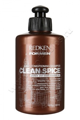Redken Clean Spice Shampoo For Men  - 2--1     300 ,    ,    ,    