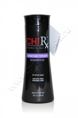 CHI Moisture Therapy Shampoo увлажняющий шампунь разглаживающий 300 мл, мягко очищает волосы, увлажняя их и восстанавливая поврежденные пряди