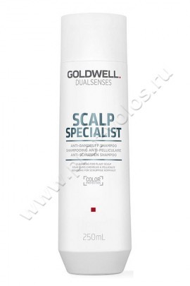 Goldwell Anti-Dandruff Shampoo шампунь очищающий против перхоти 250 мл, шампунь для лечения и очищения кожи головы от перхоти