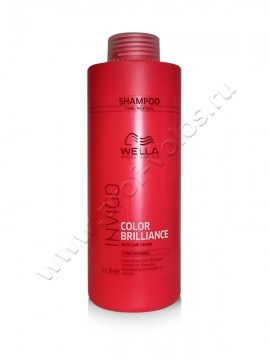 Wella Professional Invigo.Color Brilliance Shampoo шампунь для окрашенных тонких волос 1000 мл, шампунь для восстановления цвета и блеска