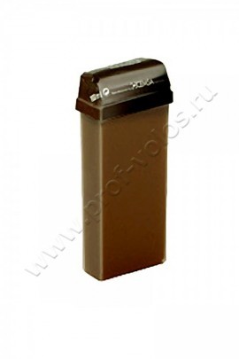 Beauty Image Liposoluble Warm Wax кассета с воском для депиляции шоколад, воск низкой температуры плавления роликовым аппликатором