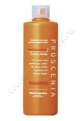 Lebel Proscenia Shampoo For Colored Hair шампунь для окрашенных волос 300 мл, шампунь серии Просцения для ухода за окрашенными локонами