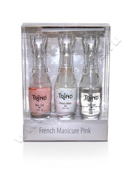 Trind French Manicure Set набор для французского маникюра розовый, с набором French Manicure Set сделать элегантные ногти на французский манер легко и просто!