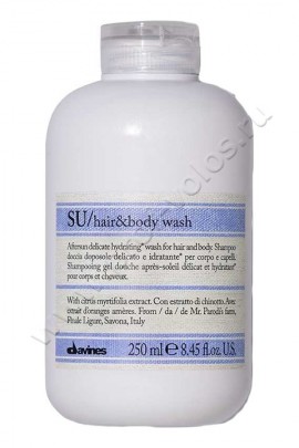 Davines SU/Hair and Body Wash   250 ,             ,    