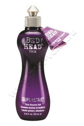 Tigi Bed Head Superstar Blowdry Lotion термоактивный лосьон для придания объема волосам 250 мл, термоактивный лосьон-уход с ароматом ягод для объемного стайлинга бренда Tigi
