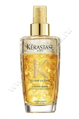 Kerastase Elixir Ultime масло-спрей для тонких волос 100 мл, масло-дымка для преображения материи тонких и нормальных локонов с эффектом объема