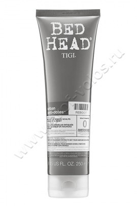 Tigi Bed Head Urban Anti+Dotes Reboot Scalp Shampoo -   250 ,          