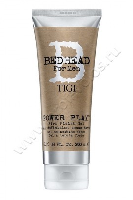 Tigi Bed Head For Men Power Play Firm Finish Gel     200 ,      