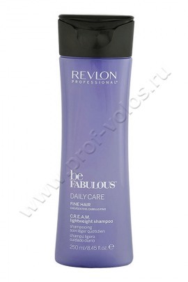Revlon Professional Be Fabulous Daily Care Cream Lightweight Shampoo      250 ,         