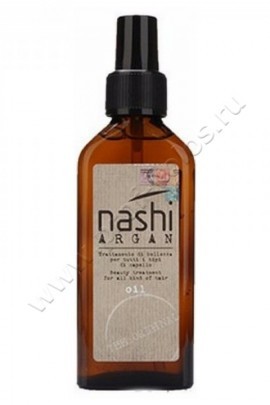 Nashi Argan Oil масло многофункциональное для всех типов волос 100 мл, мгновенно восстанавливает и питает, придаёт локонам сияние и блеск