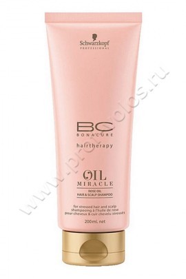 Schwarzkopf Professional Oil Miracle Rose Oil Hair & Scalp Shampoo      ,   200 ,         