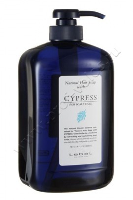 Lebel Natural Hair Soap Treatment Cypress Shampoo шампунь для чувствительной кожи головы 1000 мл, натуральный шампунь с масло японского кипариса, предназначен для ухода за чувствительной кожей головы