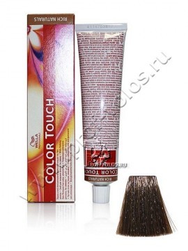 Wella Professional Color Touch 6.71 краска для волос тонирующая 60 мл, краска Велла Колор Тач Deep Brown 6/71 Королевский соболь, коричнево-пепельный оттенок, глубина тона 6 - Темно-русый (Темный блондин)