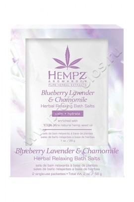 Hempz Blueberry Lavender & Chamomile Herbal Relaxing Bath Salts   ,     ,    