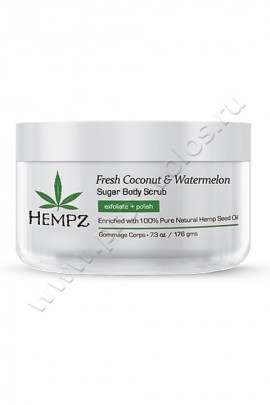 Hempz Fresh Coconut & Watermelon Sugar Body Scrub       177 ,   ,    ,       