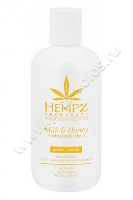 Hempz Milk & Honey Herbal Body Wash       237 ,     ,   - 