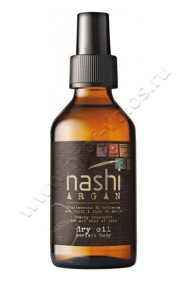Nashi Argan Dry Oil Perfect Body масло для тела 100 мл, масло для сухой кожи тела