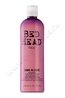 Tigi Bed Head Dumb Blonde Reconstructor кондиционер - маска для блондинок 750 мл, кондиционер - маска для блондинок для волос светлых оттенков