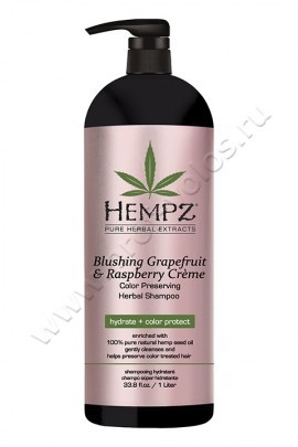 Hempz Pure Herbal Blushing Grapefruit & Raspberry Creme Shampoo             1000 ,   ,     