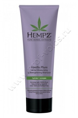 Hempz Pure Herbal Vanilla Plum Herbal Moisturizing Strengthening Shampoo         265 ,    ,   , ,      ,    
