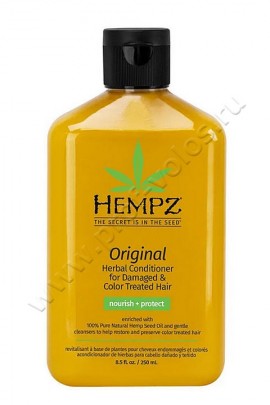 Hempz Pure Herbal Original Conditioner For Damaged Color Treated Hair кондиционер растительный для поврежденных окрашенных волос 250 мл, конди­ционер растительный Оригинальный для поврежденных окрашенных волос
