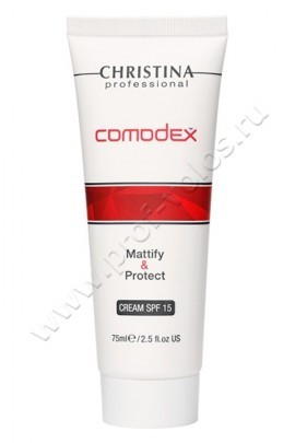 Christina Comodex Mattify & Protect Cream SPF15       75 ,       ,   ,    ,     -.