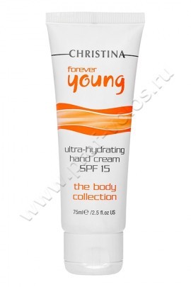 Christina Illustrious Ultra-Hydrating Hand Cream SPF15 крем солнцезащитный для рук c SPF15 75 мл, омолаживает, смягчает, увлажняет и защищает кожу рук