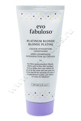 Evo  Fabuloso Colour Intensifying Conditioner Platinum Blonde         220 ,              ,   .