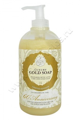 Nesti Dante 60th Anniversary Gold Liquid Soap     500 ,     ,  ,      