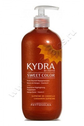 Kydra Sweet Color Cinnamon Supreme маска оттеночная Корица 500 мл, тонирующие коктейли для волос Кедра специально созданы и разработаны для ухода за окрашенными волосами, питания, увлажнения и восстановления