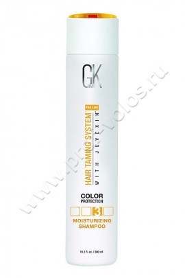 Global Keratin Moisturizing Shampoo Color Protection шампунь увлажняющий с защитой цвета волос 300 мл, восстанавливает волос изнутри, поддерживает и укрепляет, придает блеск и мягкость после каждого мытья