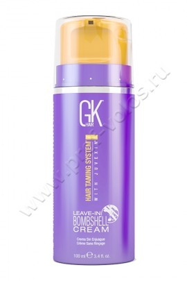 Global Keratin Bombshell Leave-in Cream кондиционер крем для блондинистых волос 100 мл, несмываемый крем разработан специально для осветленных волос