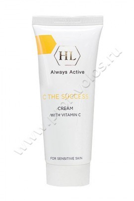 Holy Land  C The Success Cream For Sensitive Skin крем для чувствительной кожи 70 мл, крем с высокой концентрацией витамина C, натуральными увлажняющими, смягчающими и восстанавливающими компонентами