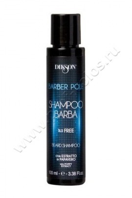 Dikson  Barber Pole Beard Shampoo Sis Free    100 ,         ,      ,   