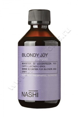 Nashi Argan Blondy Joy Purple Shampoo      250 ,     Nashi Blondy Joy Purple Shampoo ―  ,      