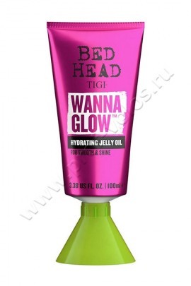 Tigi Wanna Glow Hydrating Jelly Oil масло для  волос 100 мл, увлажняющее желеобразное масло для сияющих гладких волос
