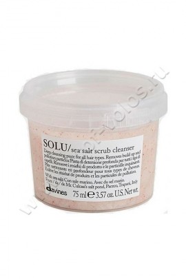 Davines Solu Sea Salt Scrub Cleanser -   75 ,   -    