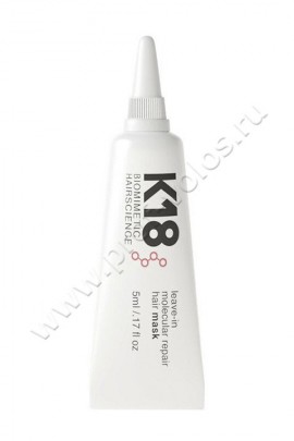 K18 Leave-in Molecular Repair Hair Mask несмываемая маска для молекулярного восстановления волос 6 мл, k18 Ремонтная маска для волос для восстановления сухих или поврежденных волос - 4 минуты для изменения повреждения волос