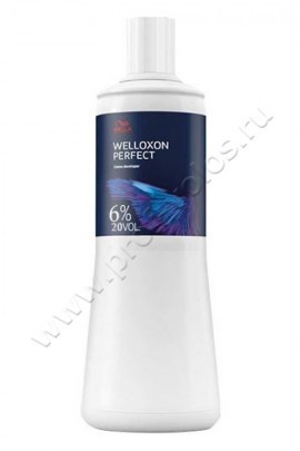 Wella Professional Welloxon Perfect 6% окислитель для краски 1000 мл, крем-проявитель Welloxon Perfect