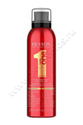 Revlon Professional Uniq One Foam Treatment Fine Hair     200 ,     Fine Hair Foam Treatment  ,  ,   