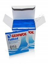 Ванна для ног Gehwol Fussbad расслабляющая в порционных пакетика 20 грамм 10 штук в упаковке