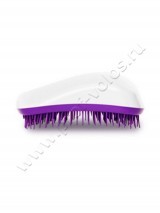 Расческа Dessata Hair Brush Original White - Purple для длинных волос