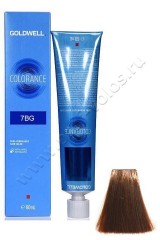 Краска для волос Goldwell Colorance 7BG тонирующая Светлый Коричнево-Золотистый 60 мл