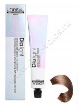 Краска для волос Loreal Professional Dia Light 7.8 Blond Mocha (Русый) Блондин Мокка 50 мл