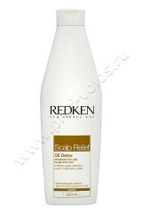 Шампунь Redken Scalp Relief  Oil Detox Shampoo против жирной кожи головы 300 мл