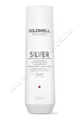 Шампунь Goldwell Dualsenses Color Silver Shampoo для коррекции цвета светлых и седых волос 250 мл