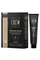 Мужская краска American Crew Precision Blend 7/8 Light для седых волос 3*40 мл